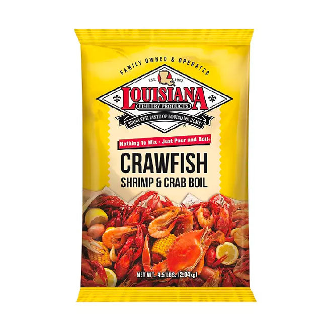 Louisiana Fish Fry Crawfish Shrimp and Crab Boil (4.5 lbs.)