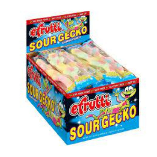 Efrutti Gummi Sour Gecko