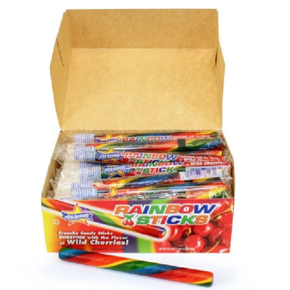 Pepermint & Rainbow & Cinnamon Stick 36ct