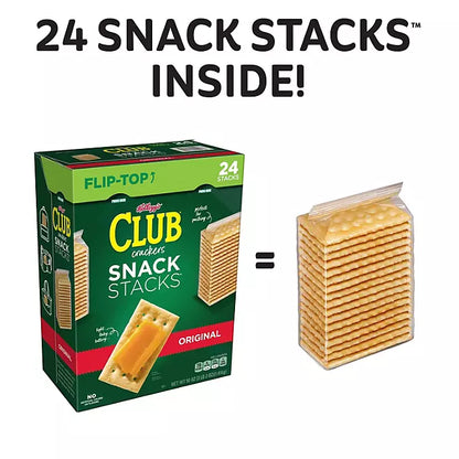 Kellogg's Club Crackers Snack Stacks (2.08 oz., 24 pk.)