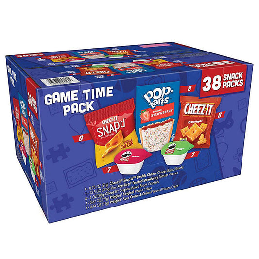 Kellogg's Game Time Snacks, Variety Pack (38 pk.)