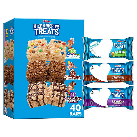 Limited Time Rice Krispies Treats Squares Original With Gems (40 ct.)