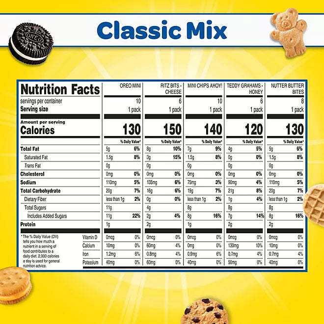 Nabisco Classic Mix Variety Pack (40 pk.)